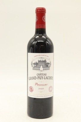 (1) 2020 Chateau Grand-Puy-Lacoste, Pauillac [WS96]