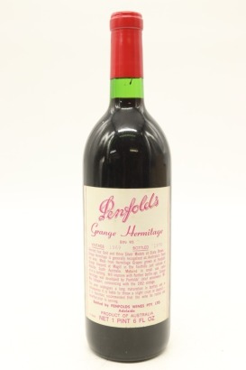 (1) 1969 Penfolds Grange Bin 95, Australia (Topped Up, Re-Corked, & Re-Capsuled in 2003 by the Penfolds Clinic)
