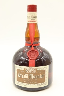 (1) Grand Marnier Cordon Rouge Cognac & Orange Liqueur, France, 40% ABV, 1000ml, Circa. 1990s