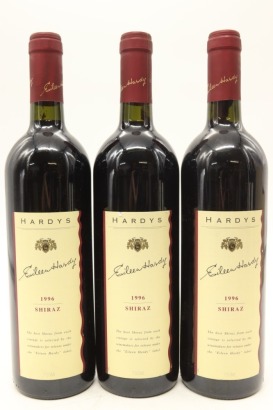 (3) 1996 Hardy's Eileen Hardy Shiraz, McLaren Vale [JR18]