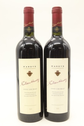 (2) 1999 Hardy's Eileen Hardy Shiraz, McLaren Vale [JR17.5]