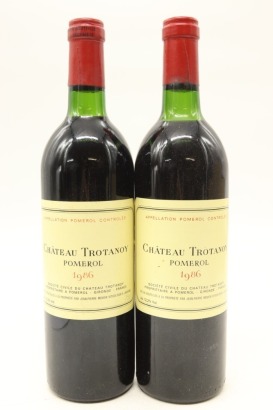(2) 1986 Chateau Trotanoy, Pomerol