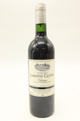 (1) 2009 Chateau Lamothe Castera, Bordeaux Superieur