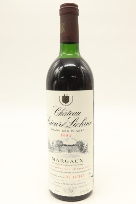 (1) 1985 Chateau Prieure-Lichine, Margaux