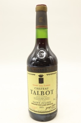 (1) 1973 Chateau Talbot, Saint-Julien, 730ml