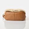 Diane Von Furstenberg, Shearling / Leather Saddle Bag - 4