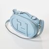 Fendi, O Lock Sky Blue Mini Shoulder Bag - 2