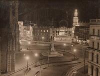 V.C. BROWNE Cathedral Square with Warners Hotel and Crystal Palace Tower