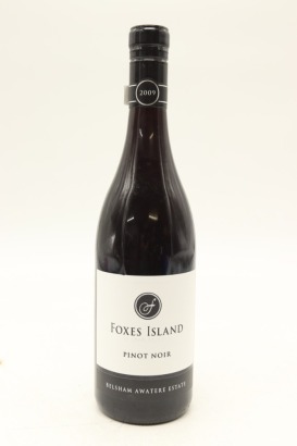 (1) 2009 Foxes Island by John Belsham Pinot Noir, Awatere Valley