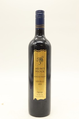 (1) 2011 Mum's Block Shiraz, Barossa Valley