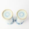 A Pair of Chinese Late Qing Dynasty Blue and White 'Figural' Cylinder Vases (Double Circle Mark) - 2