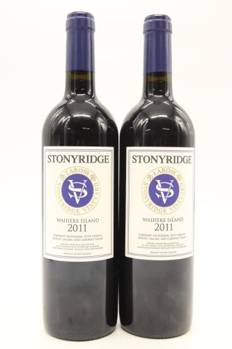 (2) 2011 Stonyridge Vineyard Larose, Waiheke Island
