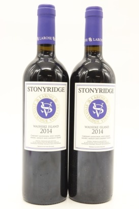 (2) 2014 Stonyridge Vineyard Larose, Waiheke Island