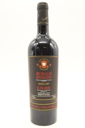 (1) 2007 Il Poggione Vigna Paganelli, Brunello di Montalcino Riserva DOCG [JR17]