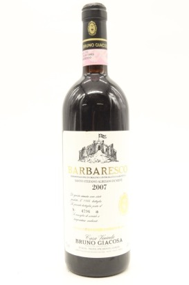 (1) 2007 Bruno Giacosa Santo Stefano Albesani di Neive, Barbaresco DOCG