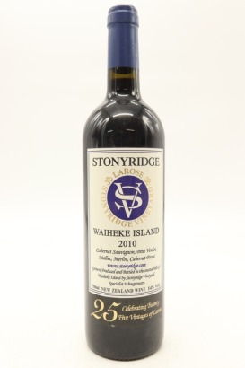(1) 2010 Stonyridge Vineyard Larose, Waiheke Island [JR17]
