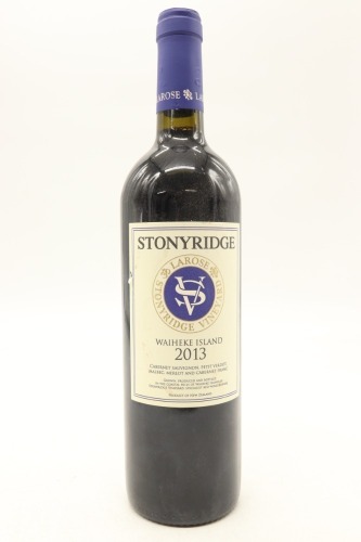 (1) 2013 Stonyridge Vineyard Larose, Waiheke Island