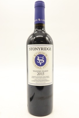 (1) 2015 Stonyridge Vineyard Larose, Waiheke Island