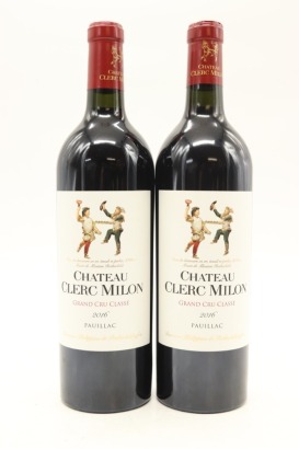 (2) 2016 Chateau Clerc-Milon, Pauillac [JR17]