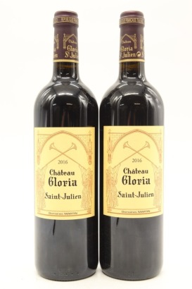 (2) 2016 Chateau Gloria, Saint-Julien