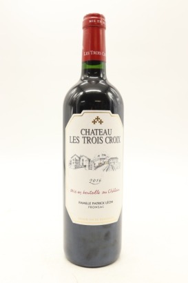 (1) 2016 Chateau Les Trois Croix, Fronsac