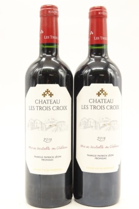 (2) 2018 Chateau Les Trois Croix, Fronsac