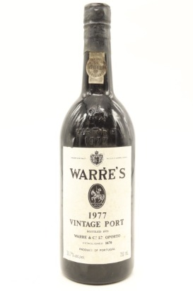 (1) 1977 Warre's Vintage Port, Portugal, 20.7% ABV