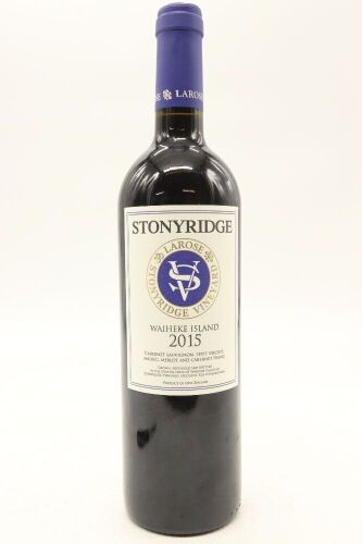 (1) 2015 Stonyridge Vineyard Larose, Waiheke Island
