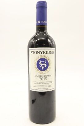(1) 2015 Stonyridge Vineyard Larose, Waiheke Island