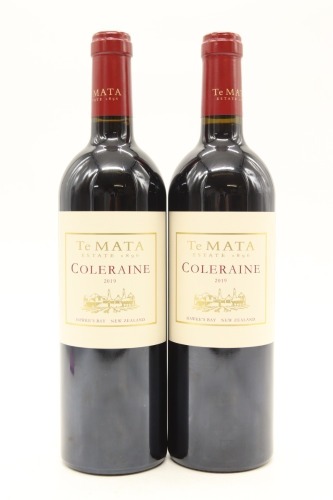 (2) 2019 Te Mata Estate Coleraine, Hawke's Bay
