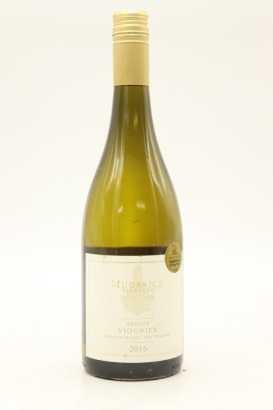 (1) 2016 Mudbrick Vineyard Reserve Viognier, Waiheke Island