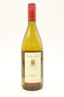 (1) 2002 Villa Maria Private Bin East Coast Chardonnay