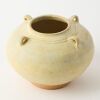 A South Asian 14th Century White-glazed Four-handled Jar