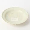 A Chinese Song Dynasty White-glazed Foliate-rim Dish
