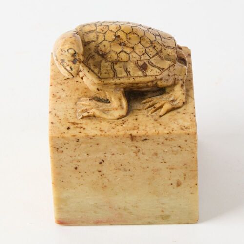 A Chinese Qingtian Stone 'Turtle' Seal