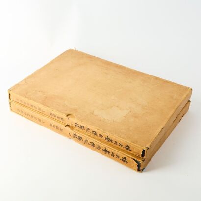 A Set of Two Chinese Art Books