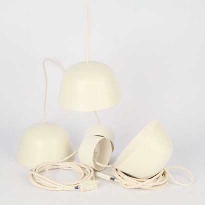 A Set of Three Muuto Ambit Led Pendant Lights