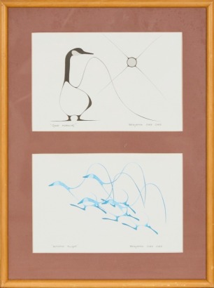 A Pair of Benjamin Chee Chee Prints