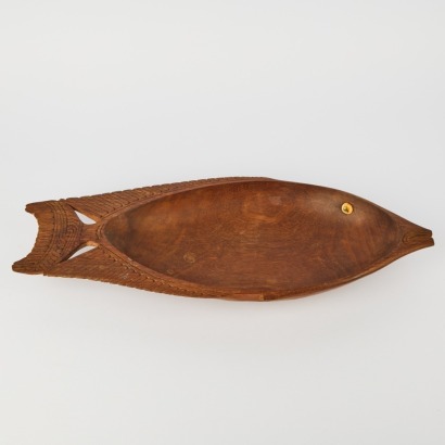 A Carved Bowl, Trobriand Islands, Papua New Guinea