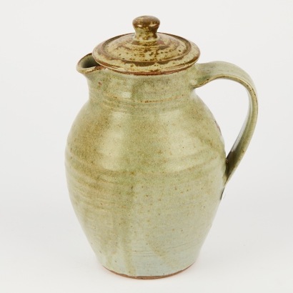 A Peter Stitchbury Lidded Pottery Jug