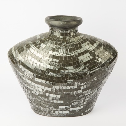 A Large Mosaic Vase