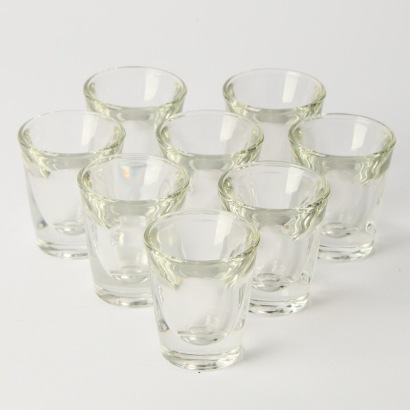 A Set of Eight Anchor Hocking Aperitif Glasses