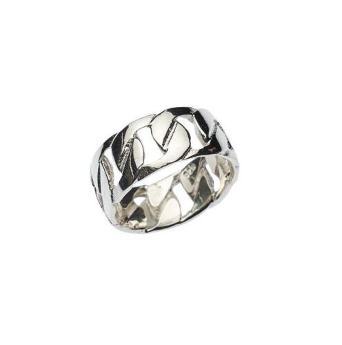 Silver Chain Link Ring