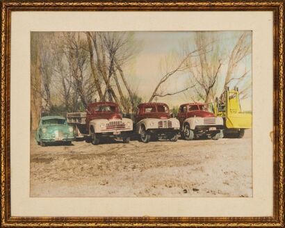 A Vintage Hand-Coloured Photograph