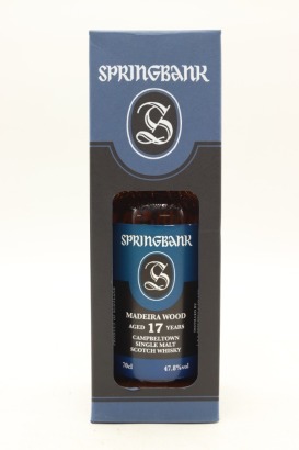 (1) Springbank Madeira Cask Matured 17 Year Old Single Malt Scotch Whisky, 47.8% ABV (GB)