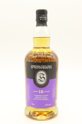 (1) Springbank 18 Year Old 2024 Release Single Malt Scotch Whisky, 46% ABV