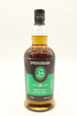 (1) Springbank 15 Year Old 2021 Release Single Malt Scotch Whisky, 46% ABV