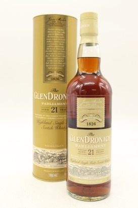 (1) Glendronach Parliament 21 Year Old 2021 Release Single Malt Scotch Whisky, Highlands, 48% ABV (GB)