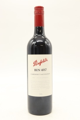 (1) 2011 Penfolds Bin 407 Cabernet Sauvignon, South Australia