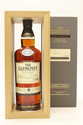 (1) The Glenlivet Single Cask Edition Sherry Butt 14 Year Old Single Malt Scotch Whisky, Speyside, 55.7% ABV (GB)